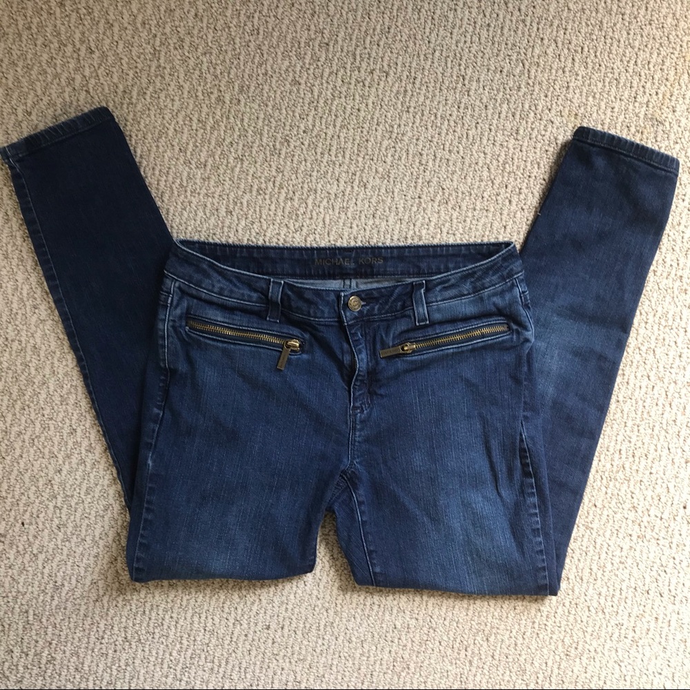 Michael Kors size 6 Zippered Jeans